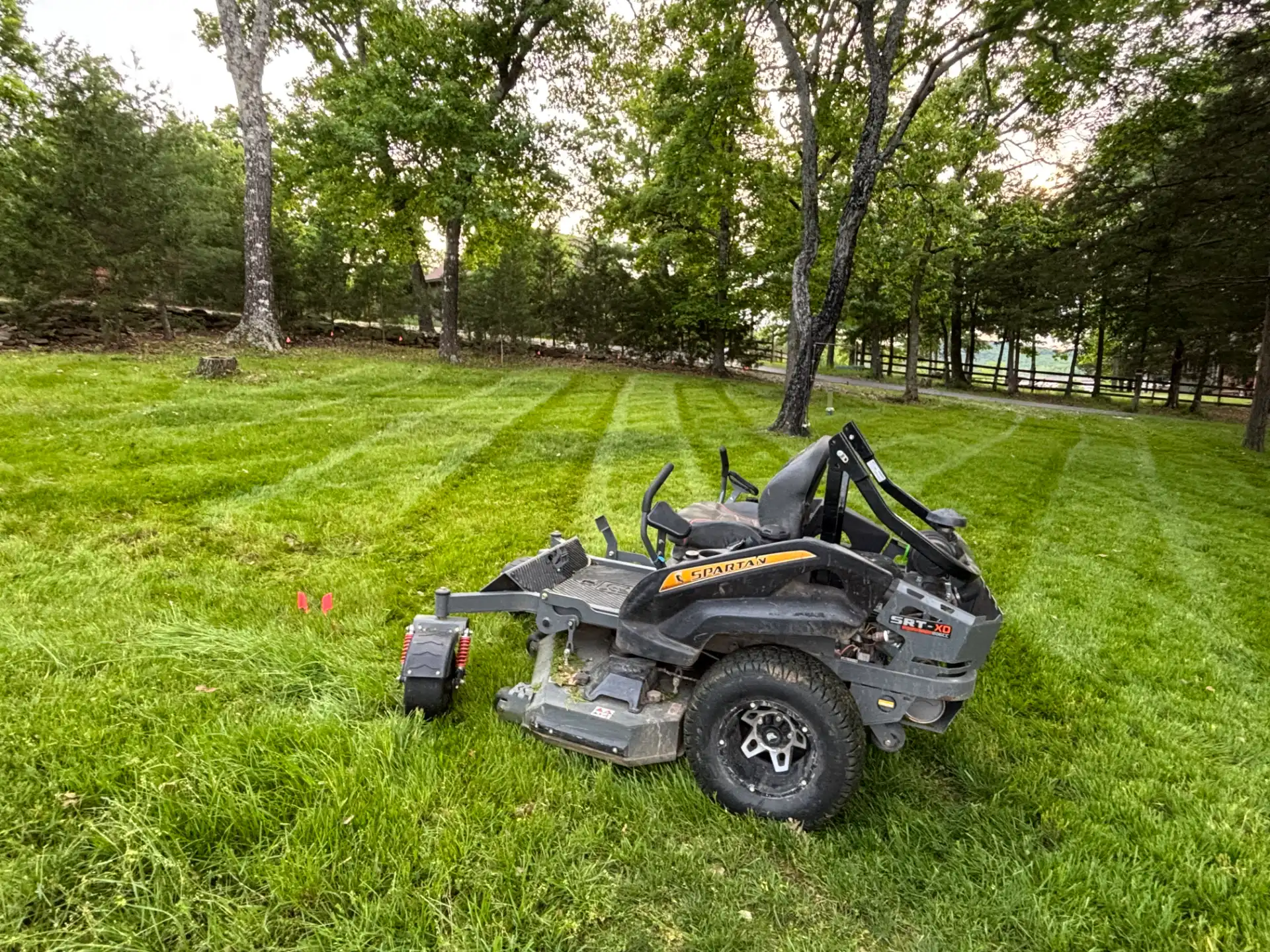 Spartan Mow Stripes