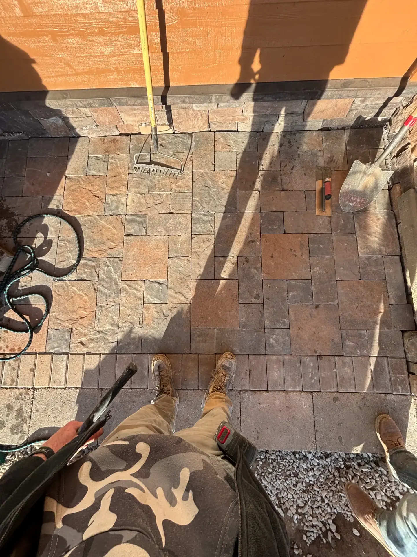 Paver Patio Detail